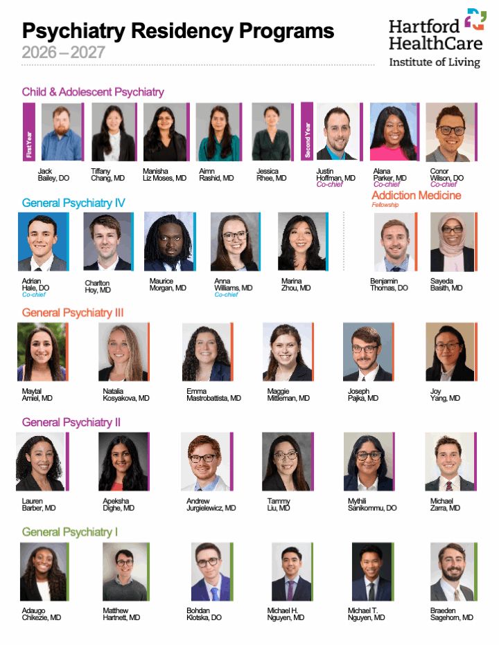 2026-2027 Psychiatry Residency Program